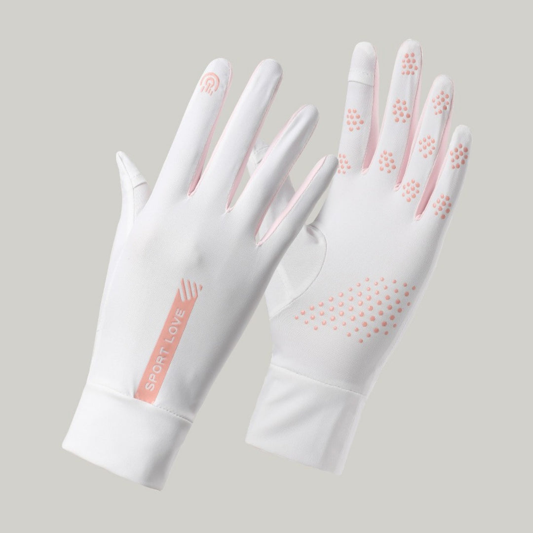 EB | Sonnenschirm Eis Seide Handschuhe