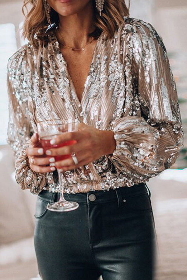 EB - Elegante Glamour Bluse