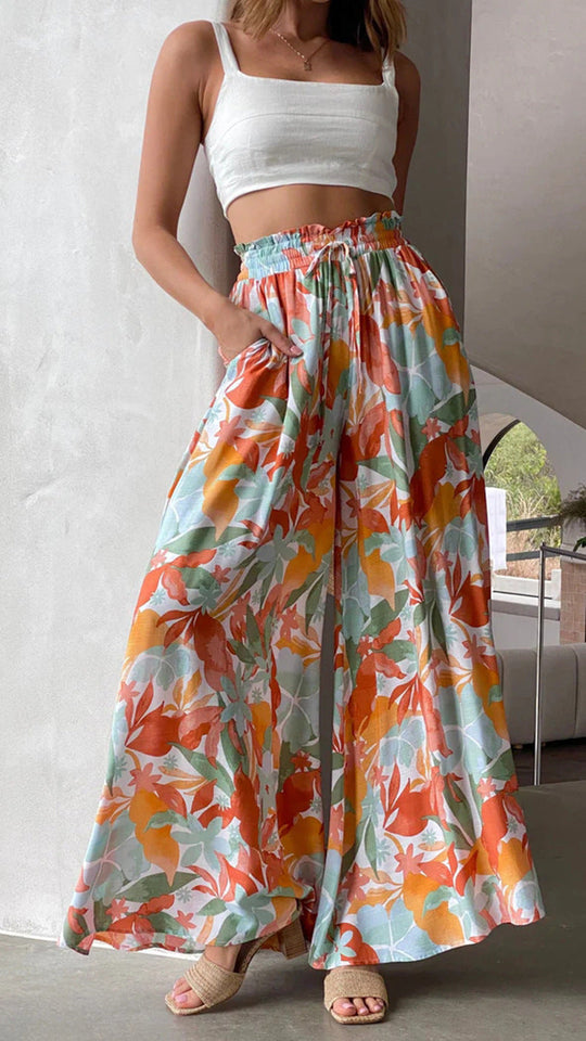 EB | Sommerverliebte Palazzo Hose