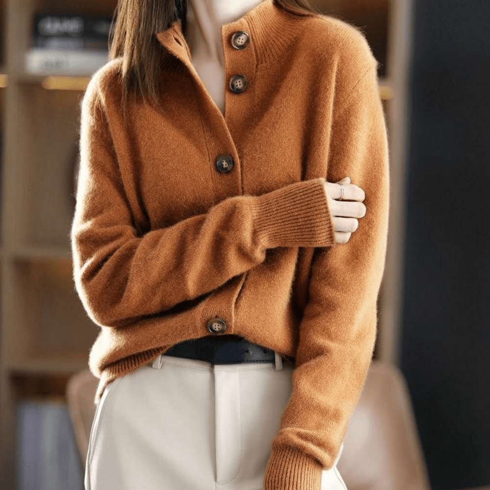 EB | kuscheliger Strick-Cardigan Pullover