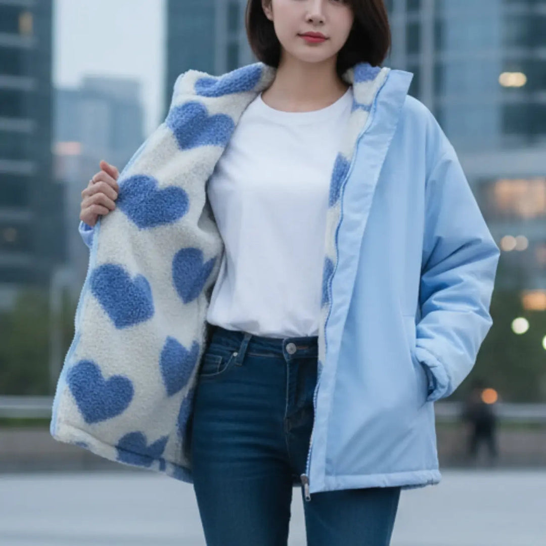 EB | Modische Frauen Winterjacke für Gemütlich-Chice Looks