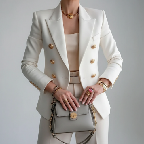 EB | Taillierter Blazer – Lässige Eleganz mit Modernem Twist