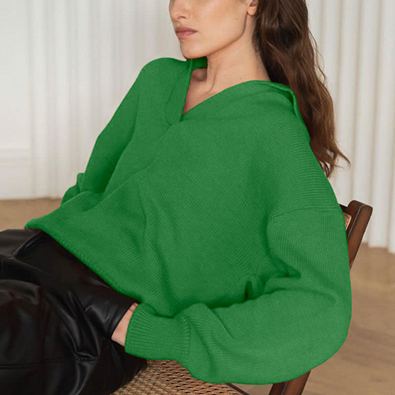 EB | Damen V-Ausschnitt Pullover