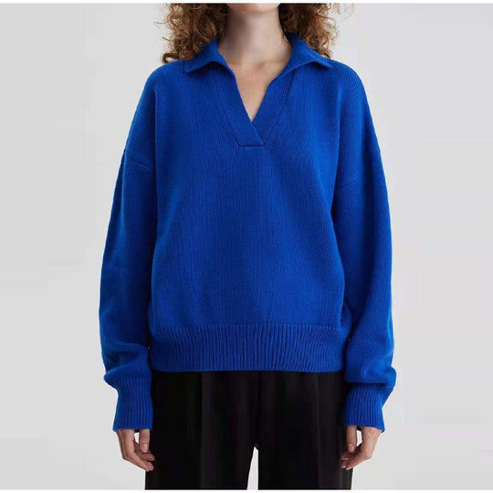 EB | Damen V-Ausschnitt Pullover