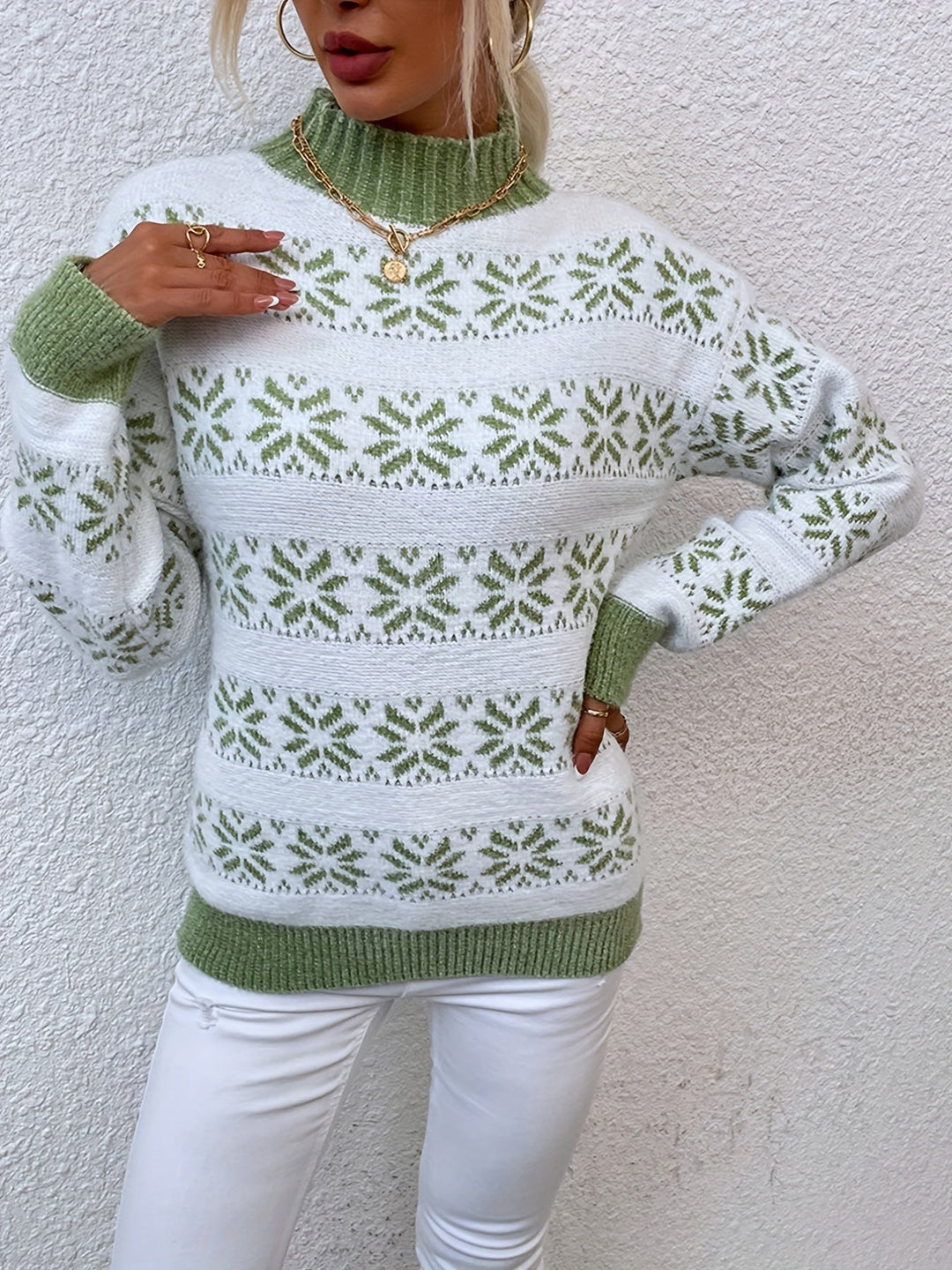 EB | Weihnachtsmuster Pullover