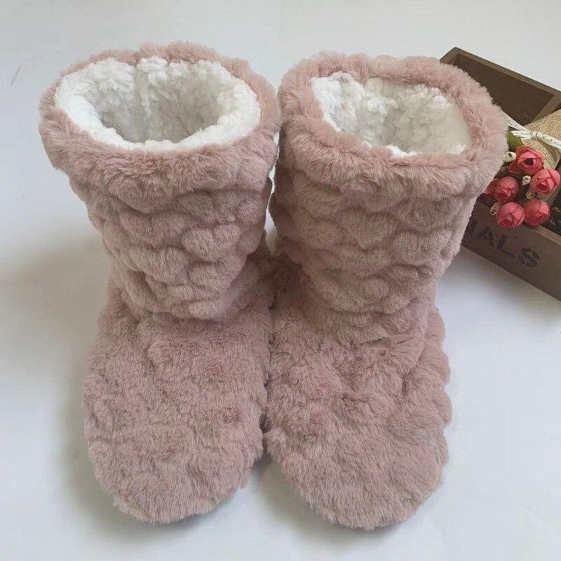 EB | Hohe Hausschuhe | Warm und Weich Winter Komfort