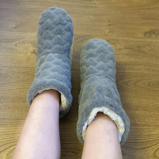 EB | Hohe Hausschuhe | Warm und Weich Winter Komfort