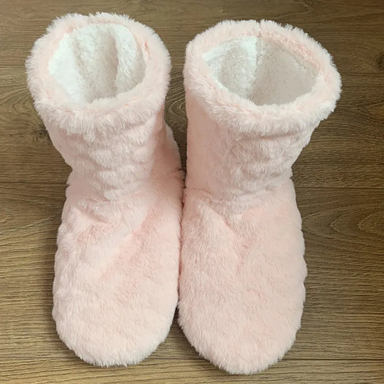 EB | Hohe Hausschuhe | Warm und Weich Winter Komfort