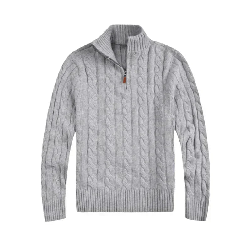 EB | Klassischer Kabelstrickpullover für Männer