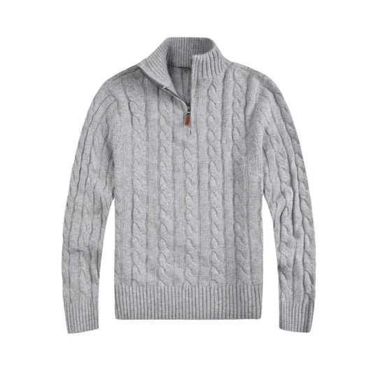 EB | Klassischer Kabelstrickpullover für Männer