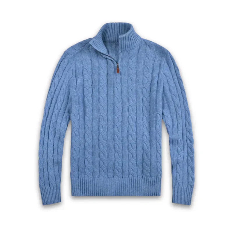 EB | Klassischer Kabelstrickpullover für Männer