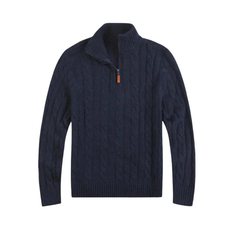 EB | Klassischer Kabelstrickpullover für Männer