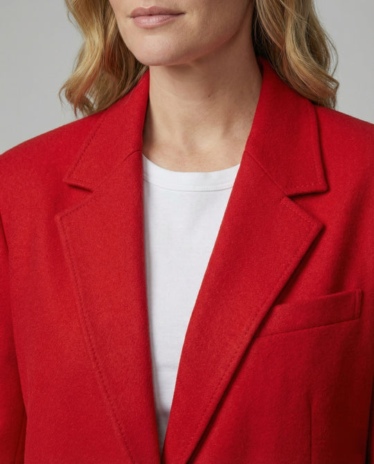 EB | Lockere Unregelmäßige Taschen Design Anzugjacke