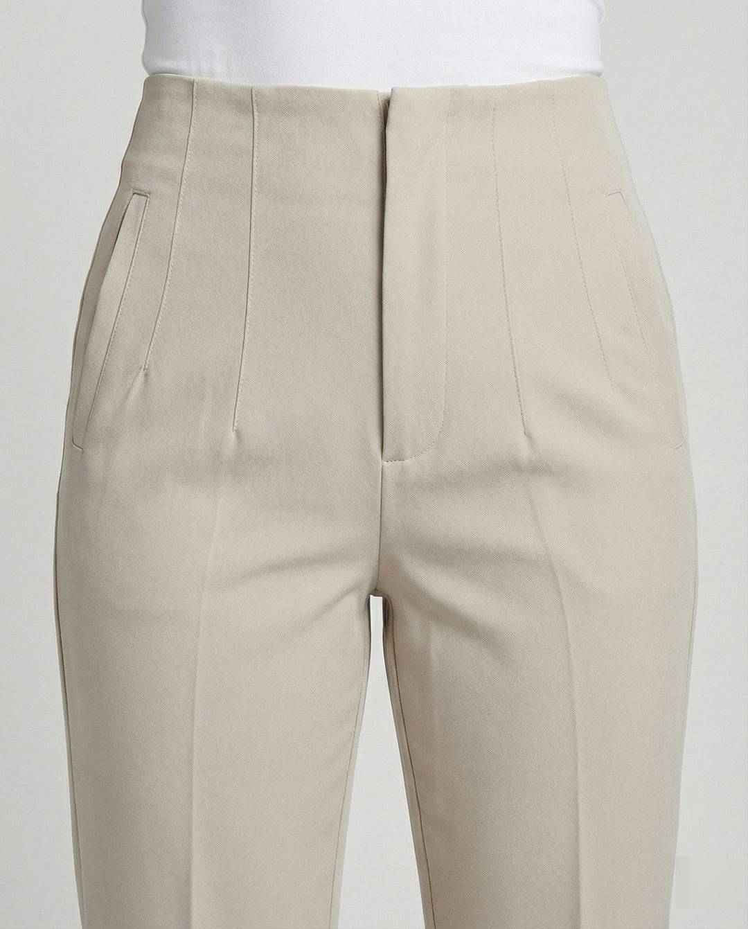Freizeitkleidung Damen Anzughose High Waist