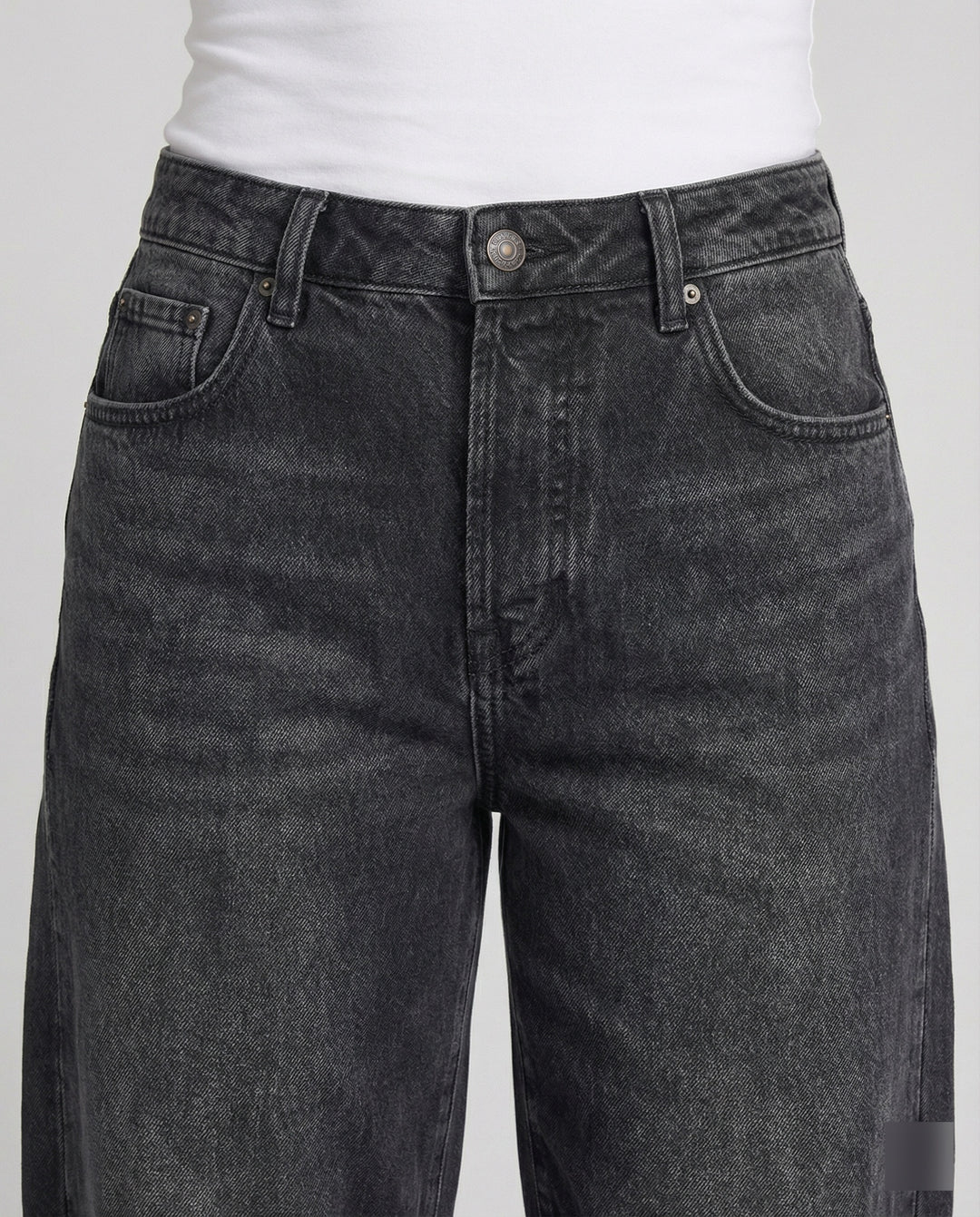 EB | Mid Rise Barrel Jeans für Damen