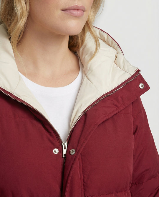 Damen Hochwertige Winterjacke mit isolierender Kapuze EB
