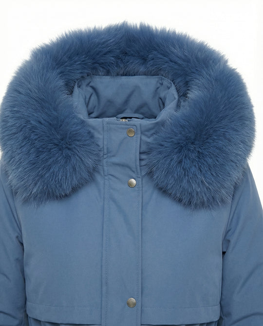 Damen Winterparka mit Wasserdichtem Material & Kapuze | EB