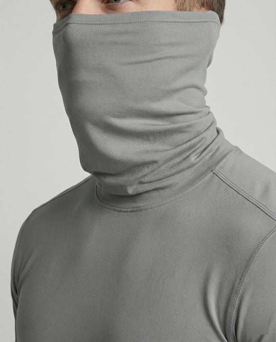 Herren Funktionsshirt mit hohem Kragen und innovativem Feuchtigkeitsmanagement EB