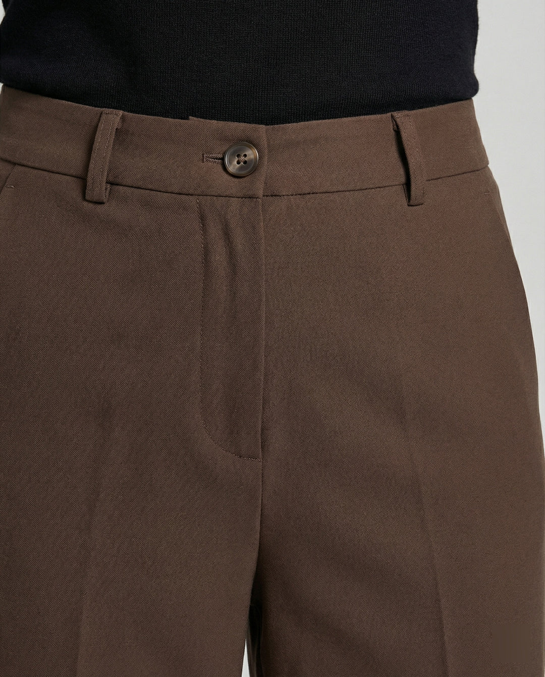 Damen Stoffhose mit hohem Bund