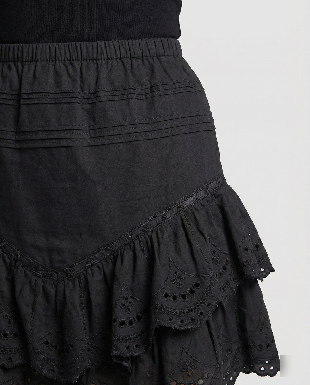 Freizeitkleidung Damen Volant Minirock