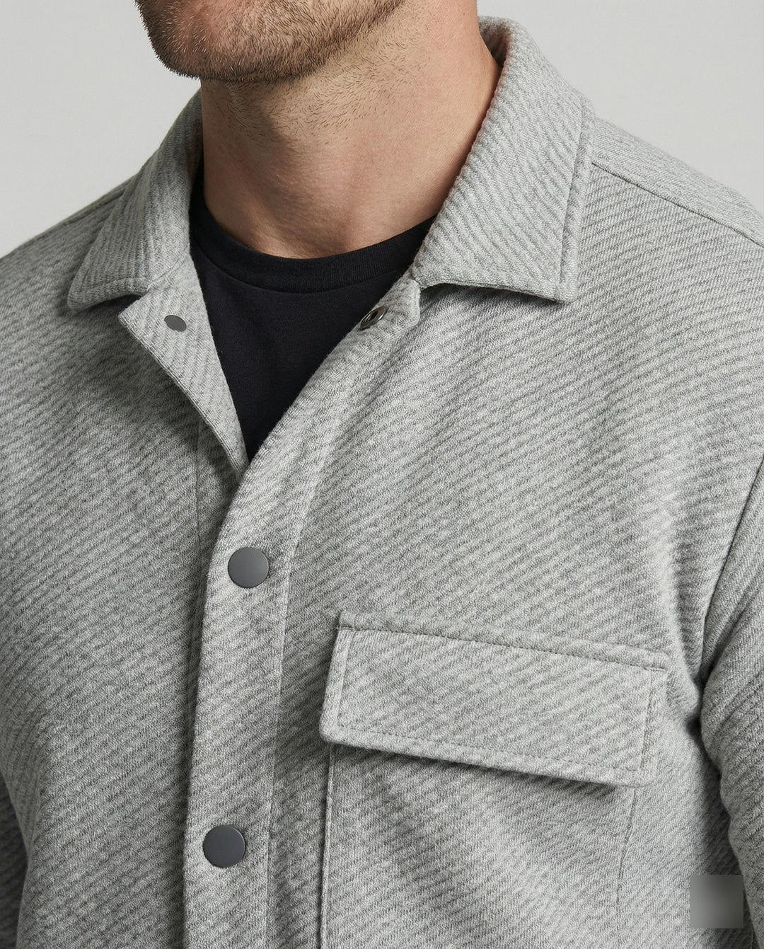 Herren elegantes Freizeitanzug mit modischem Streifenmuster EB