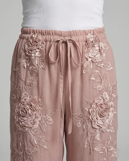 Damen Haremshose Boho Patchwork