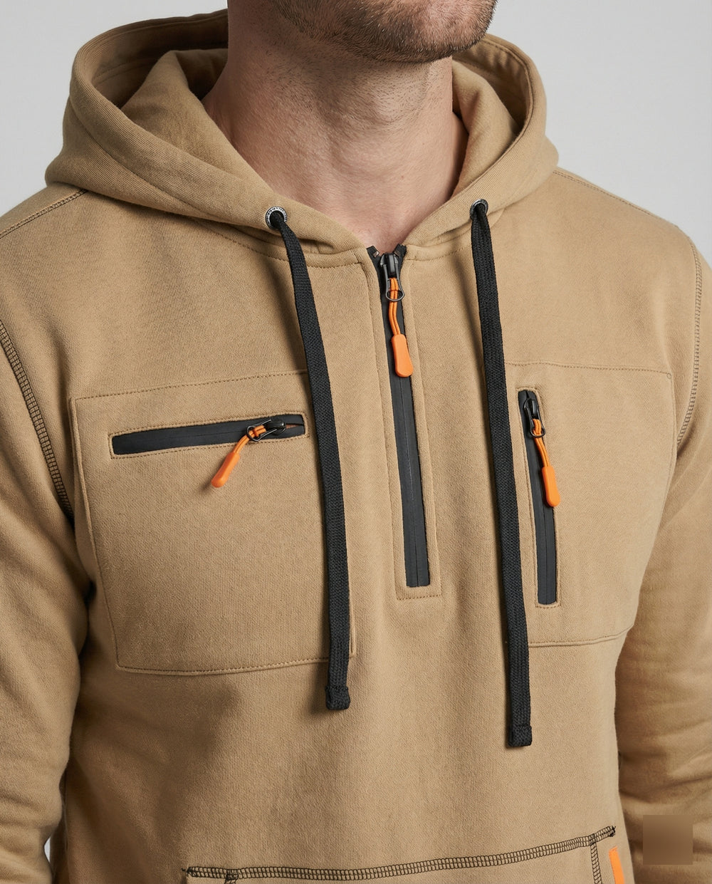 Herren sportliches Hoodie- und Jogginghosen-Set EB