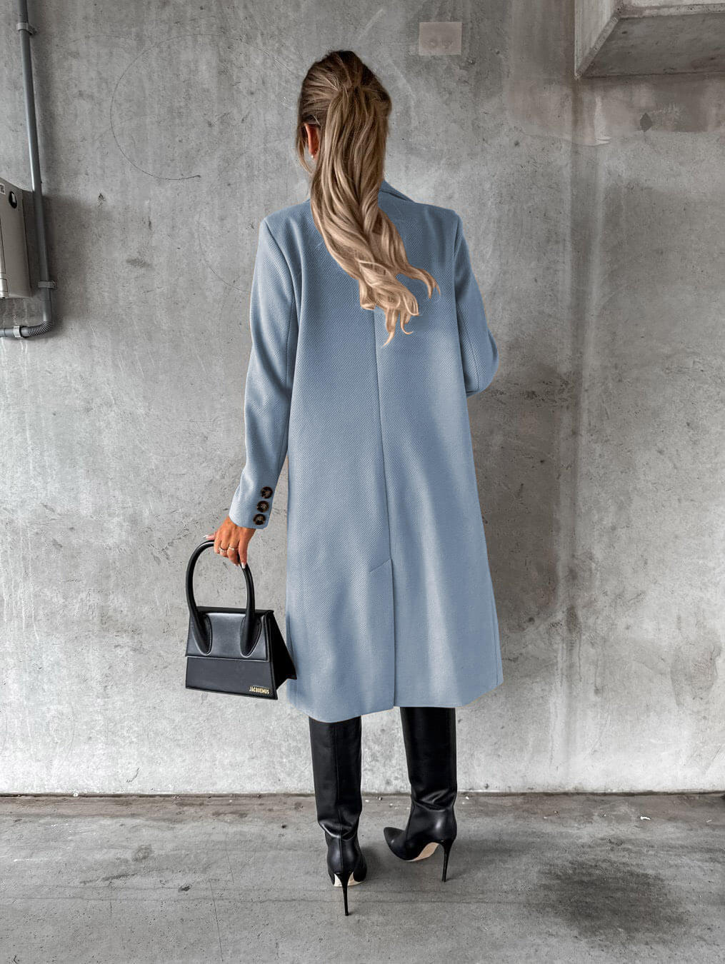 EB | Elegante Lange Damenjacke