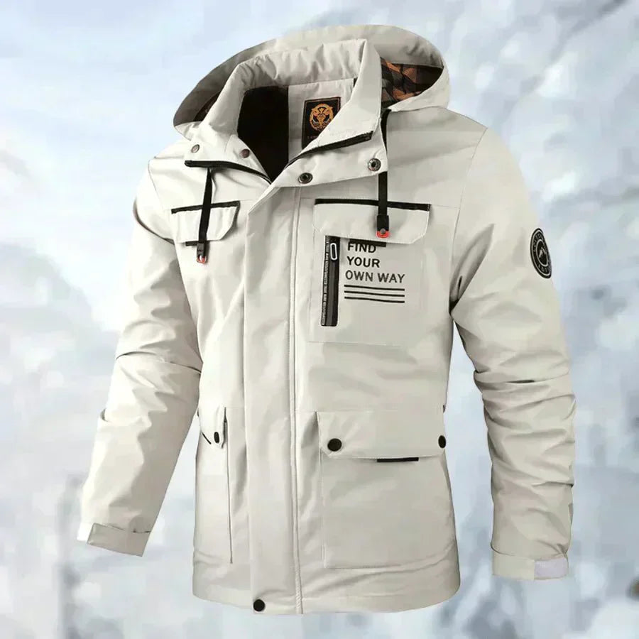 EB | Herren Winterjacke - Mit Kapuze und Klappentaschen