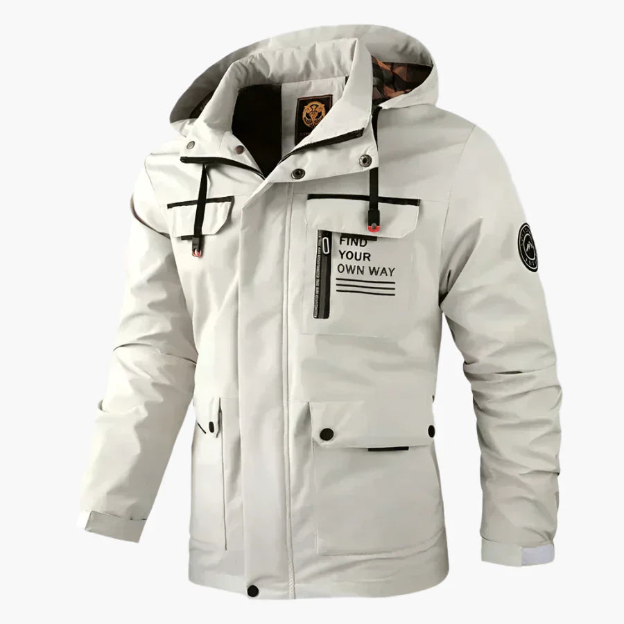 EB | Outdoor Winterjacke - Funktionale Wind- und Regenjacke Im Modernen Stil