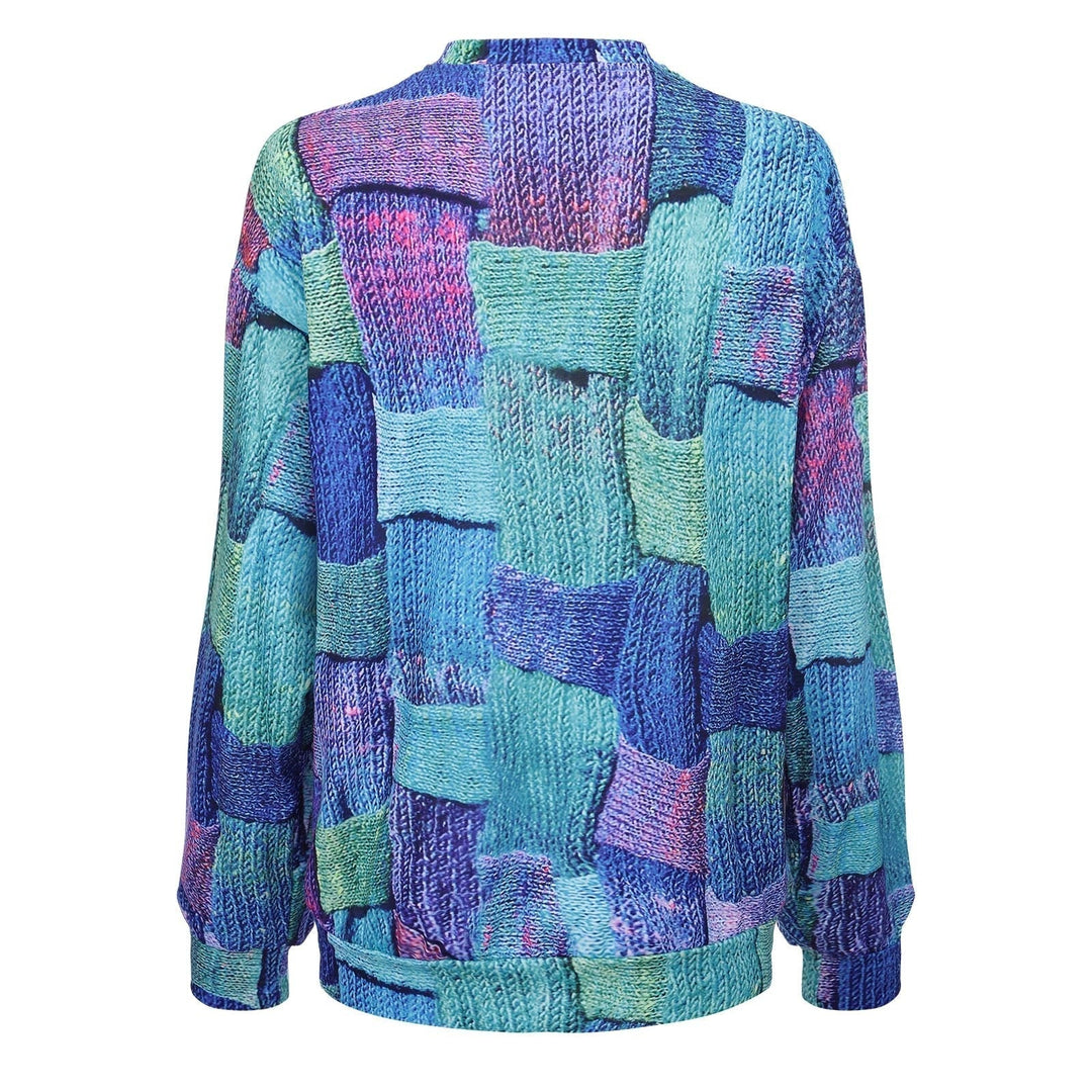 EB | Buntes Sweatshirt mit Einzigartigem Design