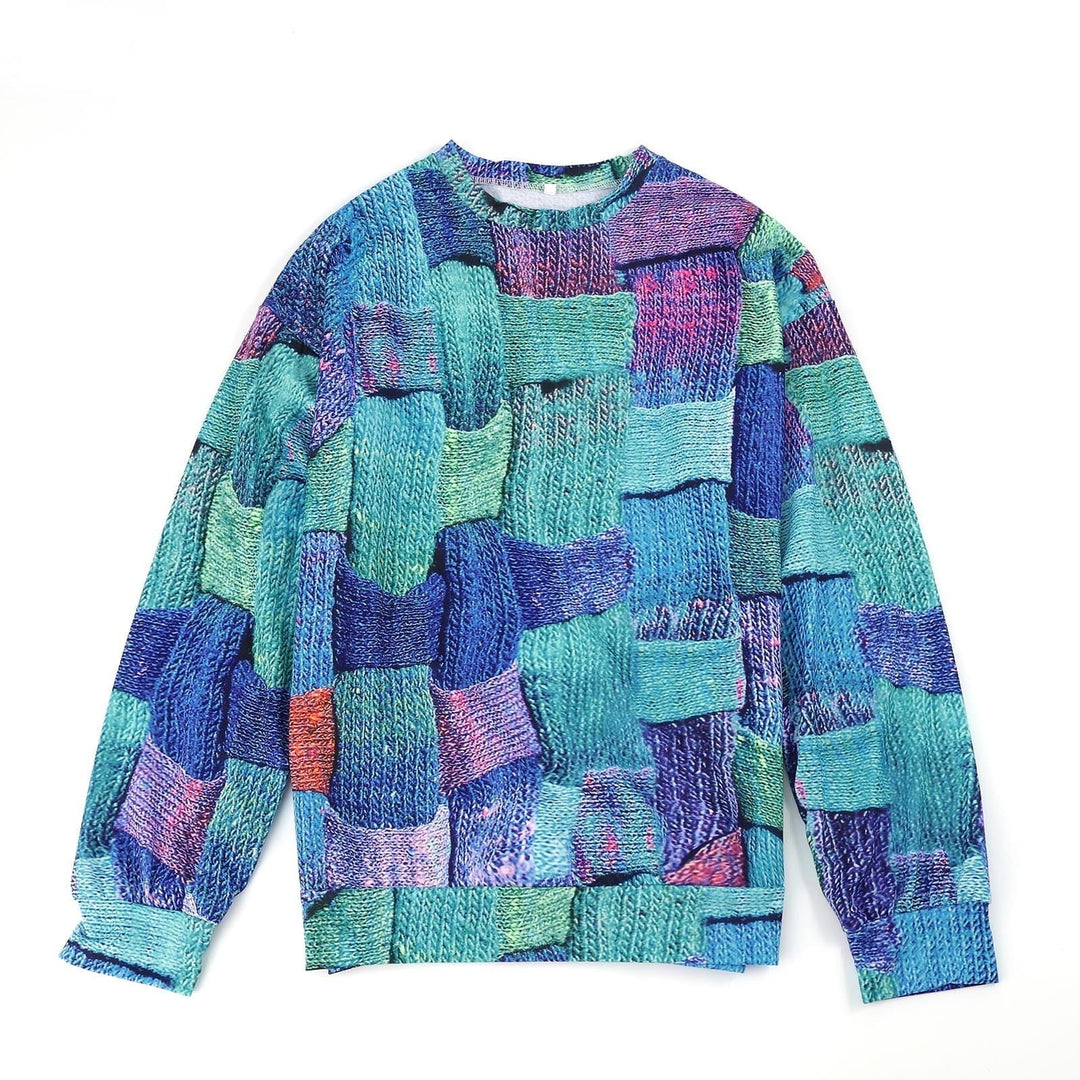 EB | Buntes Sweatshirt mit Einzigartigem Design