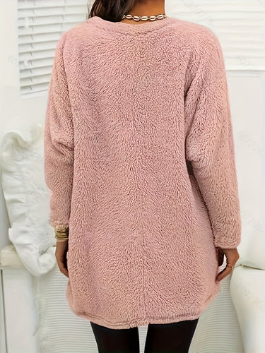 EB | Bequemes Fleece-Sweatshirt mit Druck