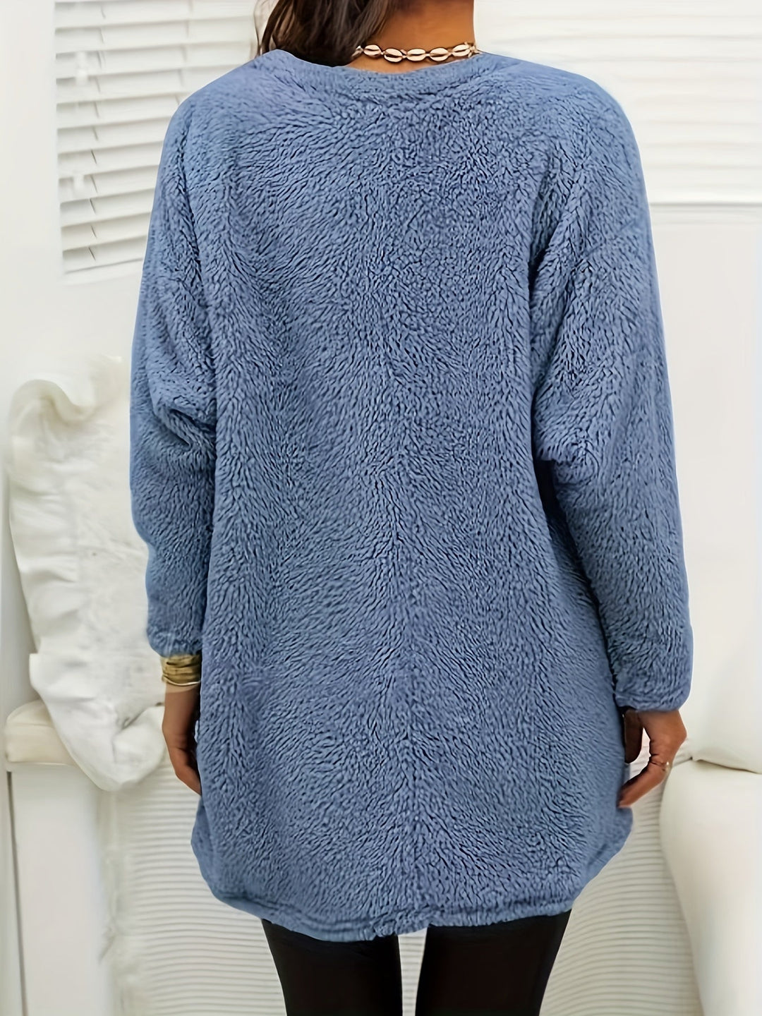 EB | Bequemes Fleece-Sweatshirt mit Druck