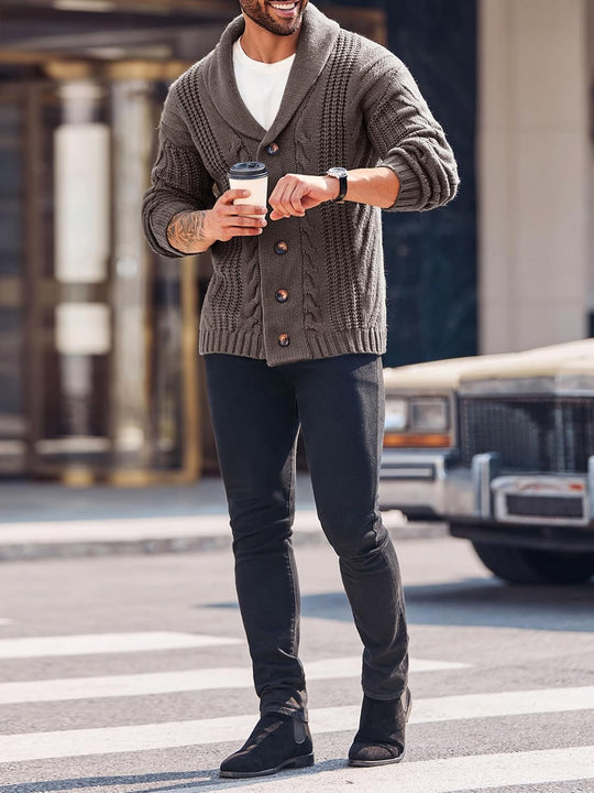 EB | Bequeme Strickjacke für Herren