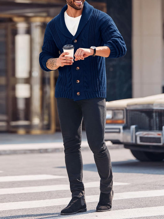 EB | Bequeme Strickjacke für Herren