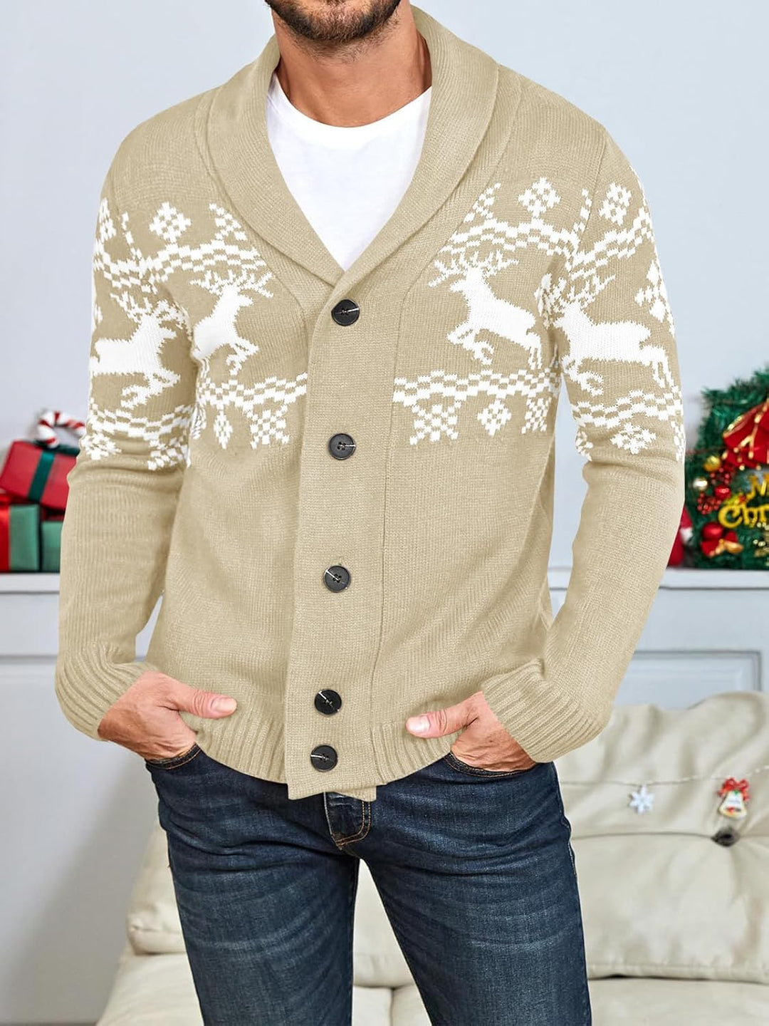 EB | Bequeme Strickjacke für Herren