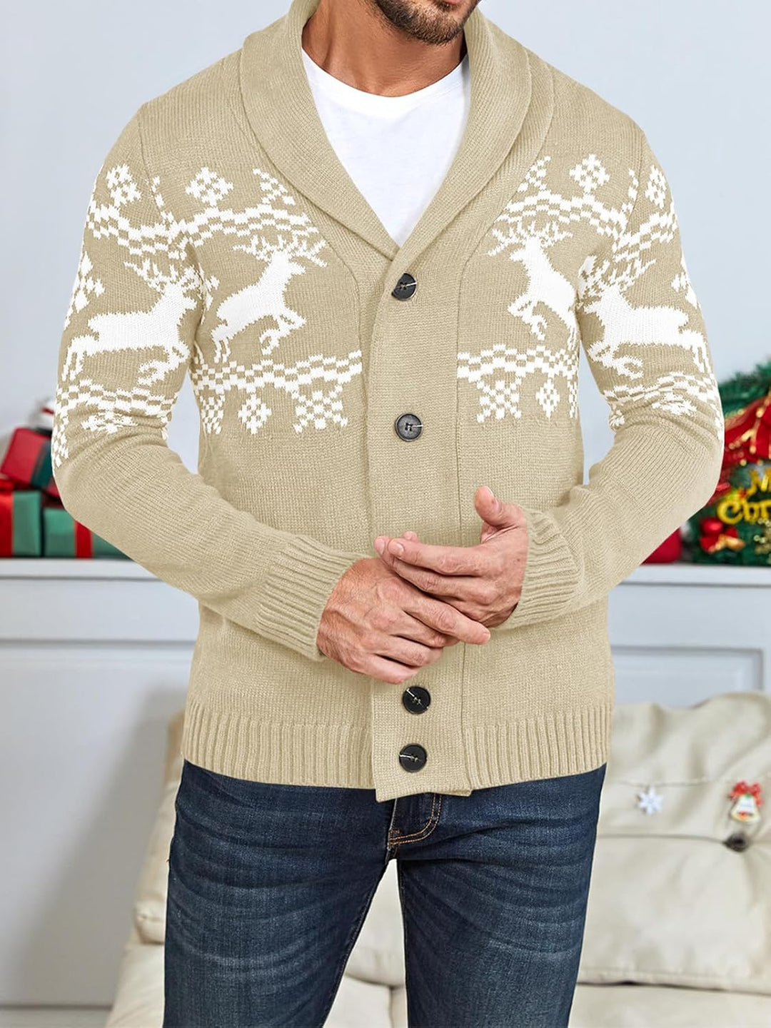EB | Bequeme Strickjacke für Herren