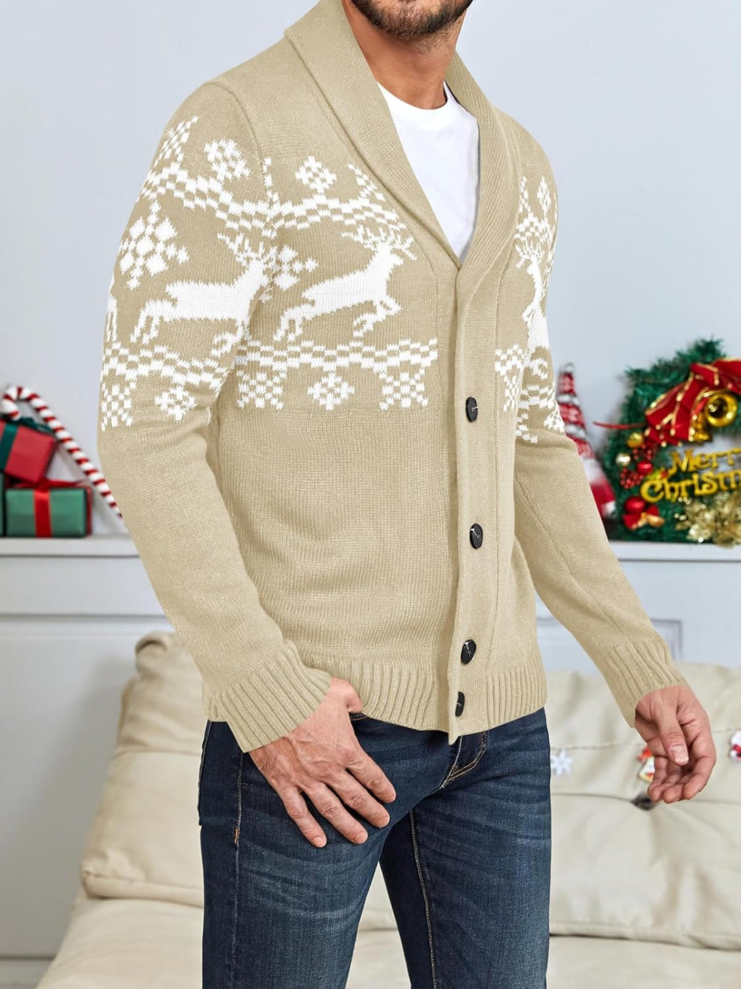 EB | Bequeme Strickjacke für Herren