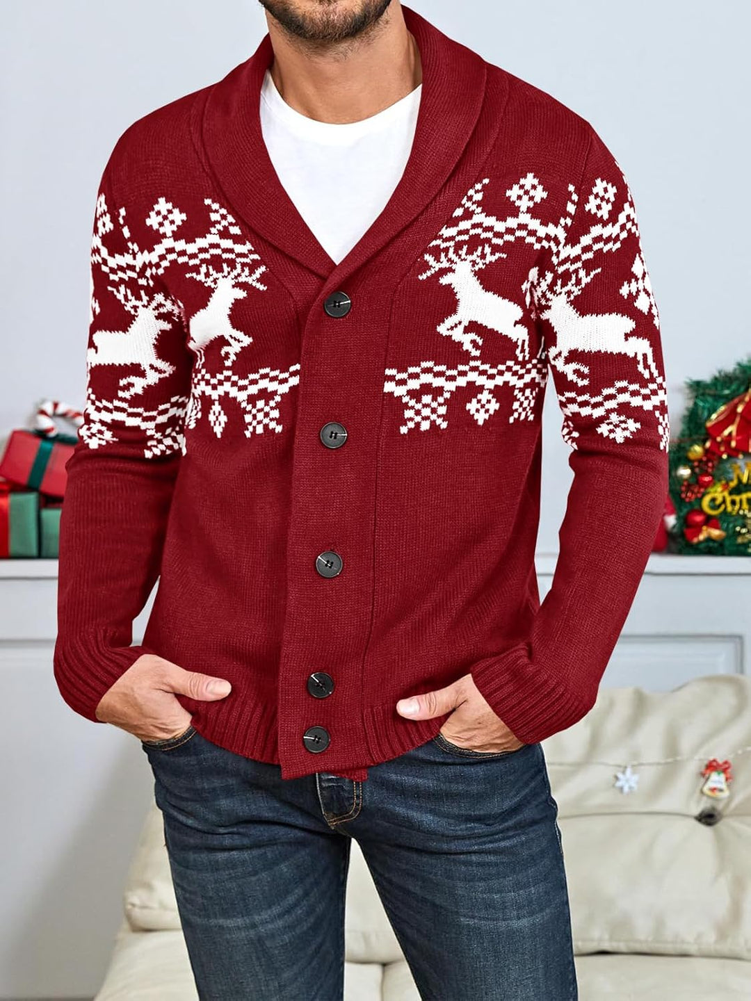 EB | Bequeme Strickjacke für Herren