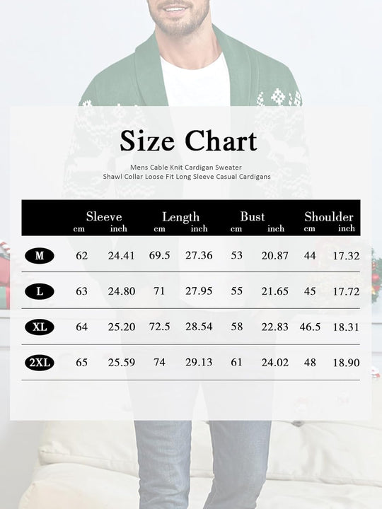 EB | Bequeme Strickjacke für Herren