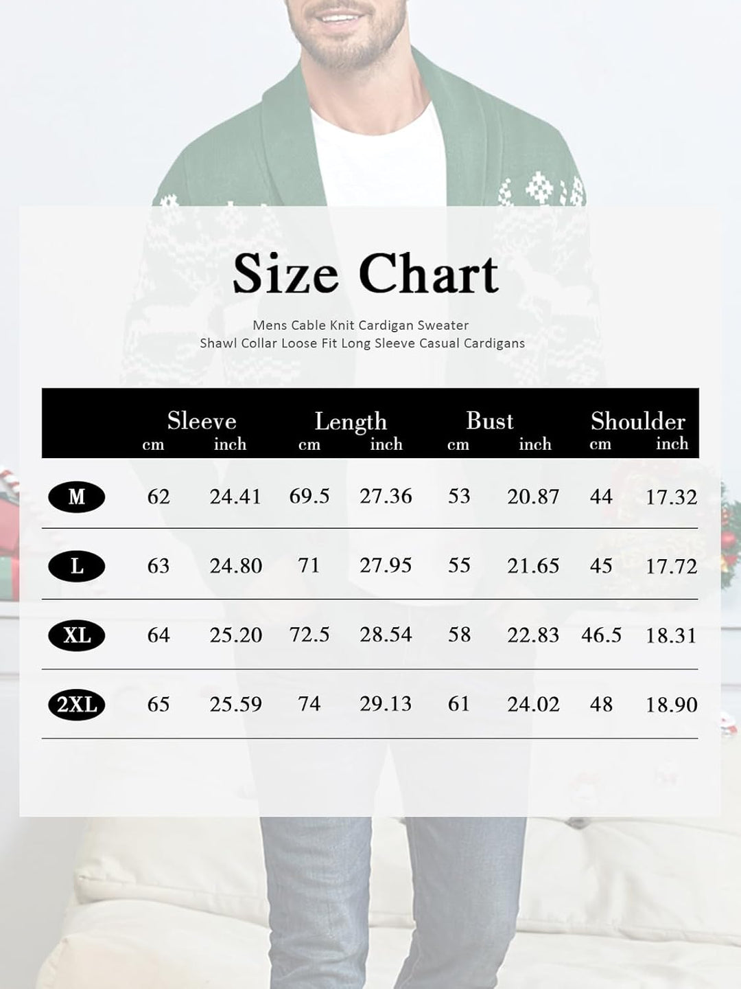 EB | Bequeme Strickjacke für Herren
