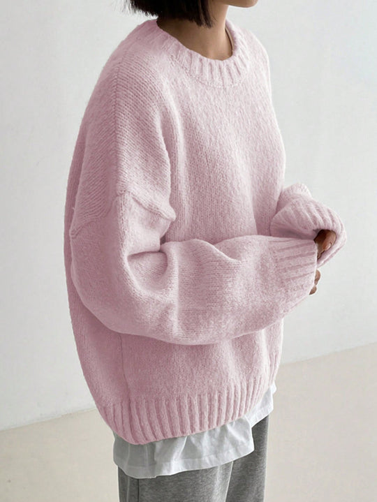 EB | Bequemer Pinker Damenpullover