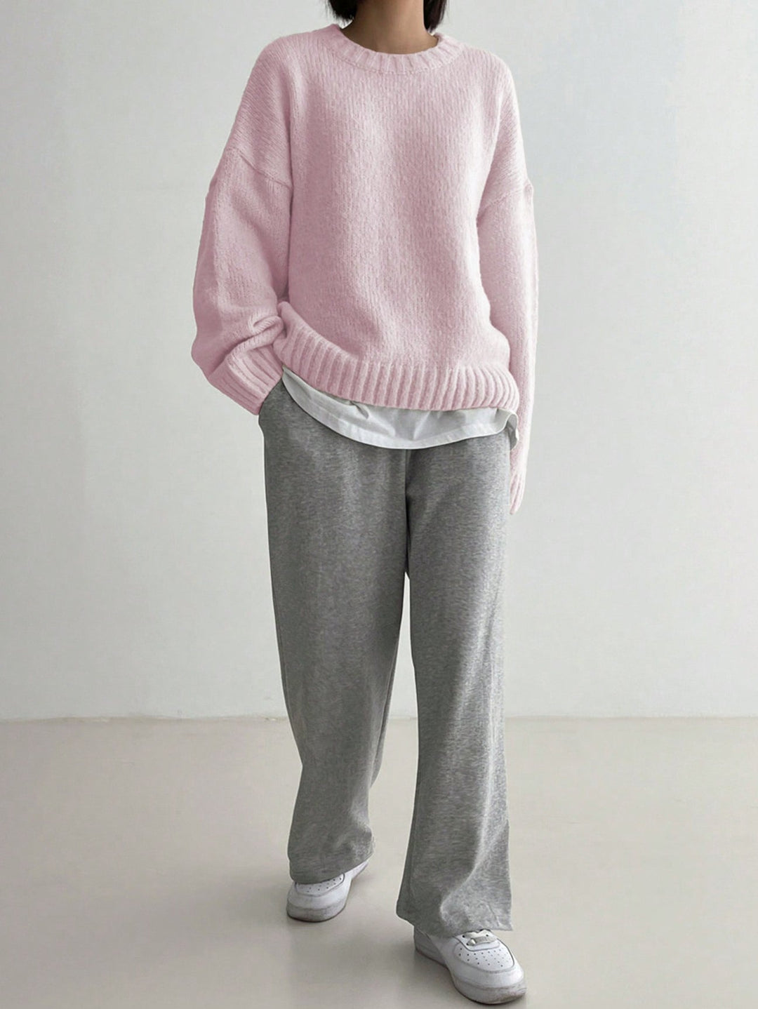 EB | Bequemer Pinker Damenpullover