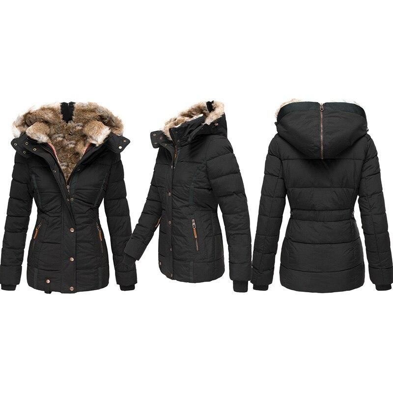 EB | Bequemer Warmer Damen Wintermantel