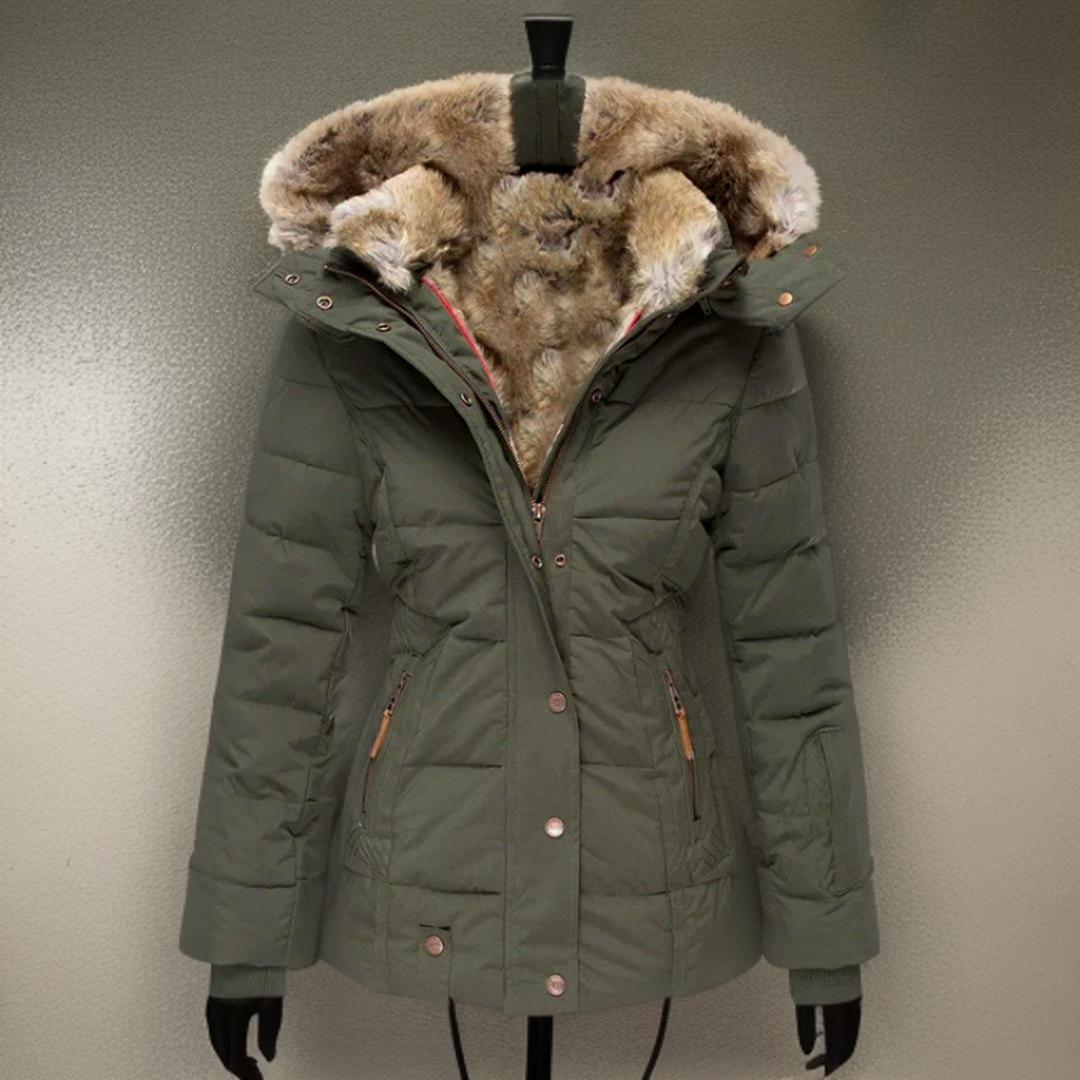 EB | Bequemer Warmer Damen Wintermantel
