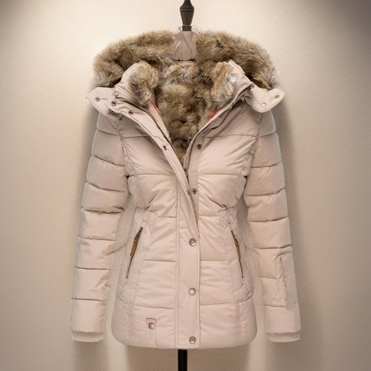 EB | Bequemer Warmer Damen Wintermantel