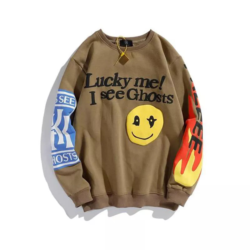 EB | Bequemer Frauenbedruckter Pullover