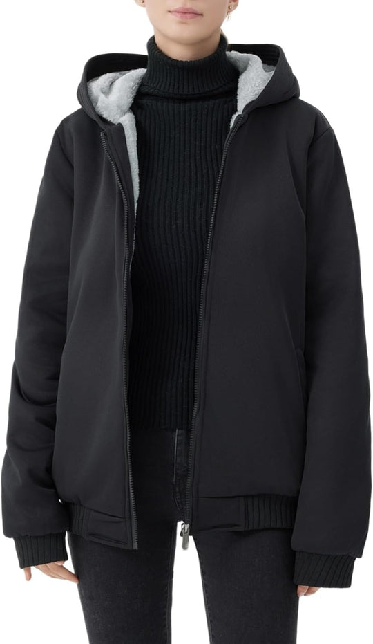 EB | Bequeme Damen Winter Fleecejacke