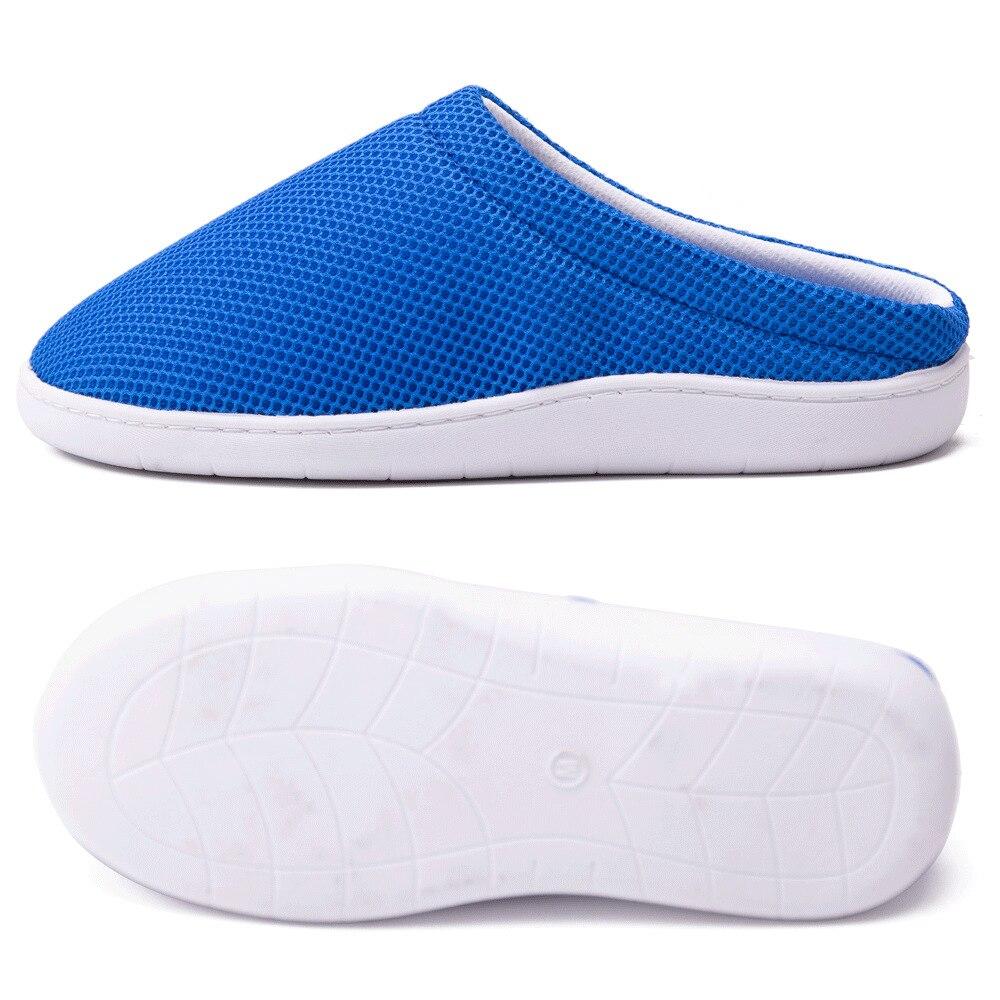 Blaue GelKomfortslipper EB